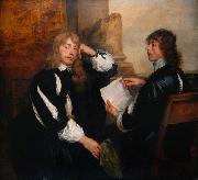 Dyck, Anthony van Thomas Killigrew and William (mk25) Spain oil painting artist